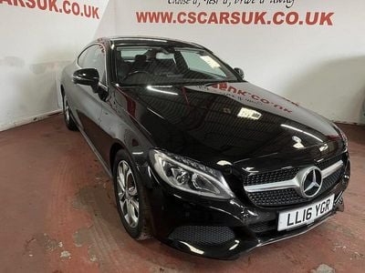 Used Mercedes C220 2016 Black Coupe