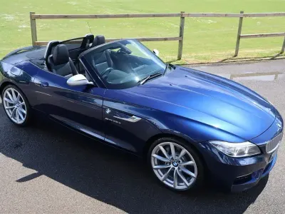 Usado BMW Z4 Comfort Edition 2014 Azul Descapotable