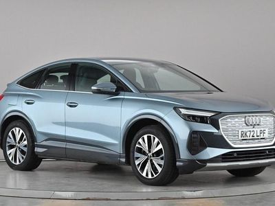 Used Audi Q4 Sportback e-tron Sport 150 kW (204 HP) 2022 Blue SUV