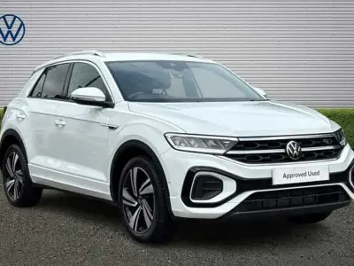 Used VW T-Roc R-line 150 HP (110 kW) 2023 White SUV