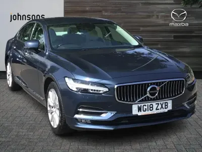Used Volvo S90 Inscription 187 HP (137 kW) 2018 Blue Sedan