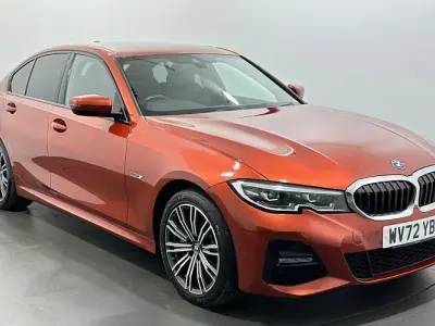 Used BMW 330e M Sport 292 HP (214 kW) 2022 Orange Sedan