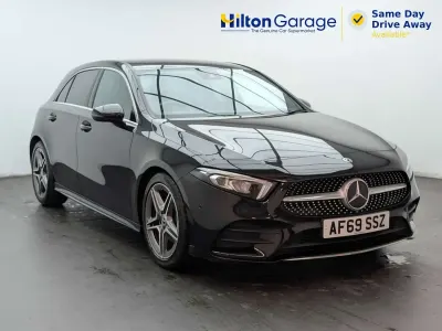 Used Mercedes A200 Executive 163 HP (119 kW) 2019 Black Hatchback
