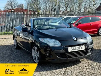 Used Renault Mégane Cabriolet Dynamique 2011 Black Cabriolet