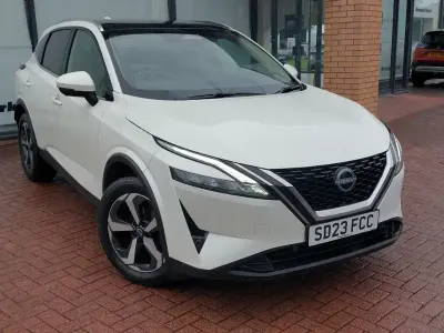 Used Nissan Qashqai N-Connecta 140 HP (102 kW) 2023 White SUV