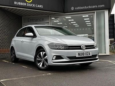 Used VW Polo SE 95 HP (69 kW) 2018 Silver Hatchback