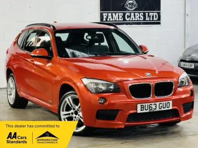 Used BMW X1 M Sport 2013 Orange SUV