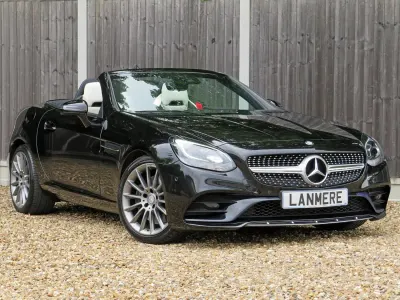 Used Mercedes E250 AMG line 204 HP (150 kW) 2017 Obsidian black Cabriolet