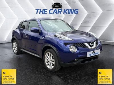 Used Nissan Juke Acenta 110 HP (80 kW) 2017 Blue SUV