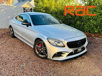 Used Mercedes C300 AMG Line Premium 245 HP (180 kW) 2019 Silver Coupe