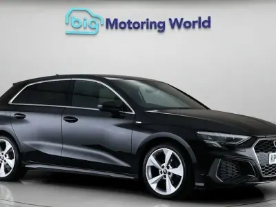 Used Audi A3 Sportback S-Line 150 HP (110 kW) 2023 Black Hatchback