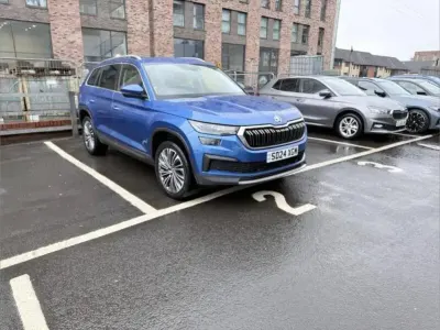 Used Skoda Kodiaq SE L Executive 150 HP (110 kW) 2024 Blue SUV