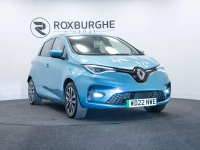 Used Renault Zoe GT-Line 100 kW (136 HP) 2022 Blue Hatchback