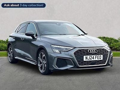 Used Audi A3 S-Line 150 HP (110 kW) 2024 Grey Hatchback