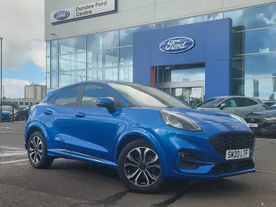 Second-hand Ford Puma ST-Line 2020 Albastru SUV