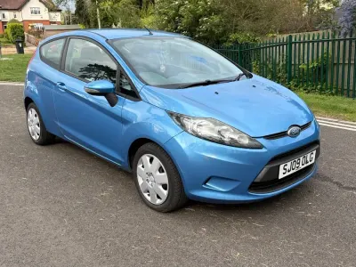 Used Ford Fiesta Style 82 HP (60 kW) 2009 Blue Hatchback