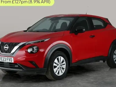 Usado Nissan Juke Visia 114 HP (83 kW) 2022 Vermelho SUV