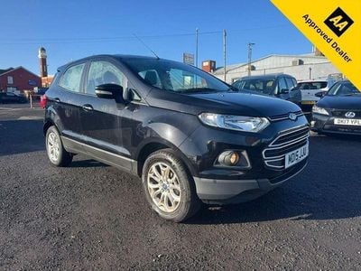 Used Ford Ecosport Zetec 125 HP (91 kW) 2015 Black SUV