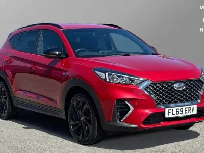 Gebraucht Hyundai Tucson N Line 177 PS (130 kW) 2019 Rot SUV