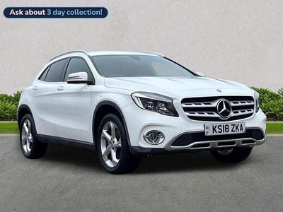 White Used 2018 Mercedes GLA200 SUV | £10,799 (Fair price)