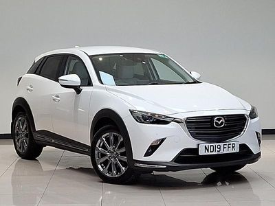 White Used 2019 Mazda CX-3 Inclusive SUV | £14,998 (A bit pricey)