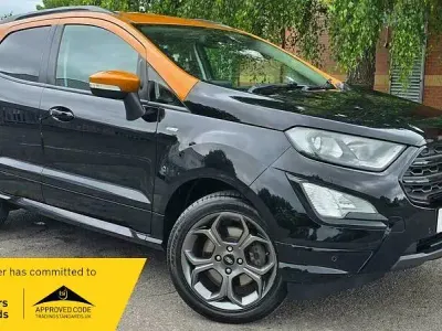 Used Ford Ecosport ST-Line 125 HP (91 kW) 2018 Black SUV