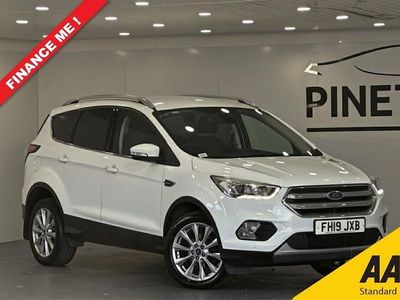 Used Ford Kuga Titanium 120 HP (88 kW) 2019 White SUV