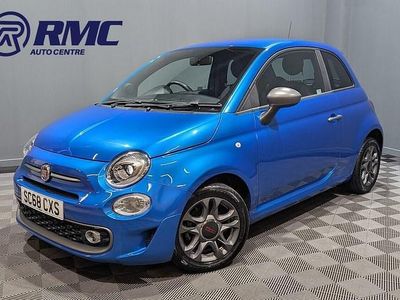 Used Fiat 500 S 69 HP (50 kW) 2019 Blue Hatchback