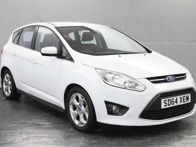 Used Ford C-MAX Zetec 105 HP (77 kW) 2014 White MPV