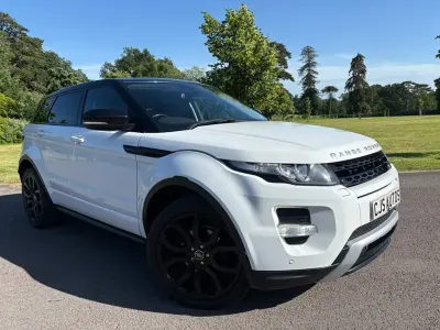 Used Land Rover Range Rover evoque Dynamic 2013 White SUV