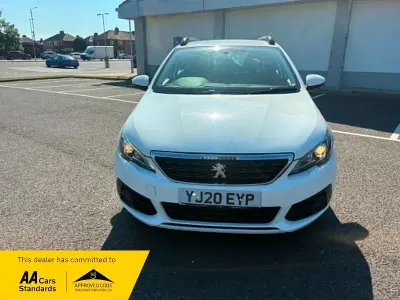 Used Peugeot 308 Active 2020 White Hatchback