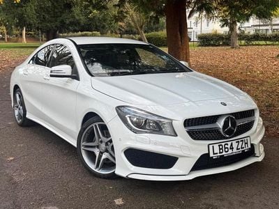 White Used 2025 Mercedes CLA250 AMG Sedan | £9,995