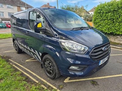 Used Ford Transit Custom Trend 130 HP (95 kW) 2018 Blue Van