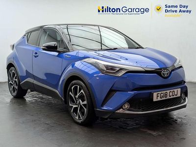 Used Toyota C-HR 122 HP (89 kW) 2018 Blue SUV