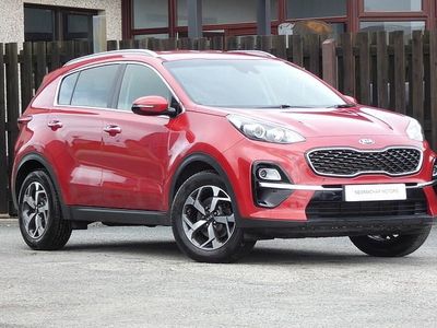 Begagnad Kia Sportage 130 HK (95 kW) 2018 Röd SUV