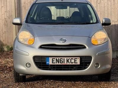 Silver Used 2012 Nissan Micra Acenta Hatchback | £4,295 (Fair price)