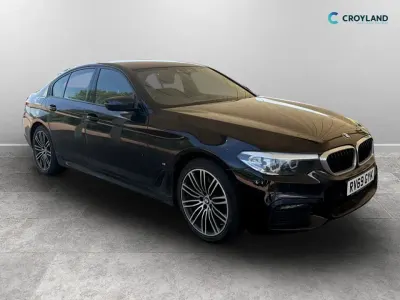 Used BMW 530e M Sport 252 HP (185 kW) 2019 Black Sedan
