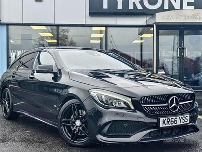 Used Mercedes CLA220 AMG line 177 HP (130 kW) 2017 Black Sedan