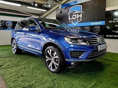 Usado VW Touareg R-line 2014 Azul SUV