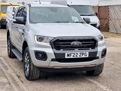 Silver Used 2022 Ford Ranger Wildtrack Pickup | £21,999 (Good price)