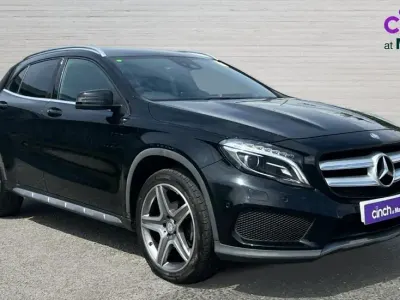 Used Mercedes GLA200 AMG line 136 HP (100 kW) 2017 Black SUV