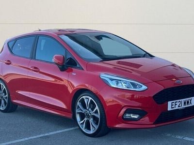 Käytetty Ford Fiesta ST-Line X 155 HP (114 kW) 2021 Punainen Viistoperä