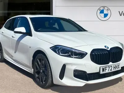 Used BMW 118 M Sport 136 HP (100 kW) 2022 White Hatchback