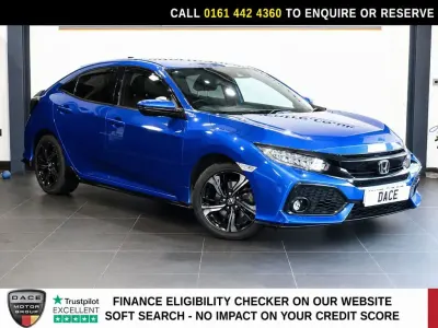 Used Honda Civic Sport 182 HP (133 kW) 2017 Blue Hatchback