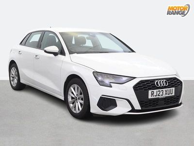Begagnad Audi A3 Comfort 110 HK (80 kW) 2023 Vit Sedan
