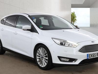 Used Ford Focus Titanium X 125 HP (91 kW) 2015 White Hatchback