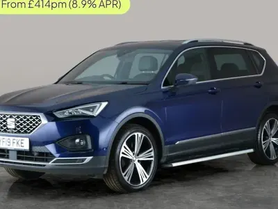 Used Seat Tarraco 4Drive 190 HP (139 kW) 2019 Blue SUV