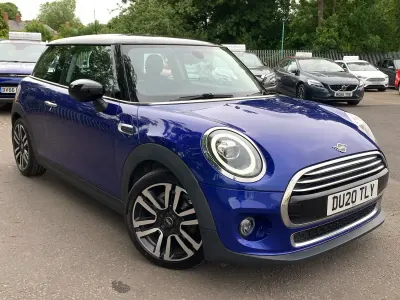 Used Mini Cooper Exclusive 2020 Blue Hatchback