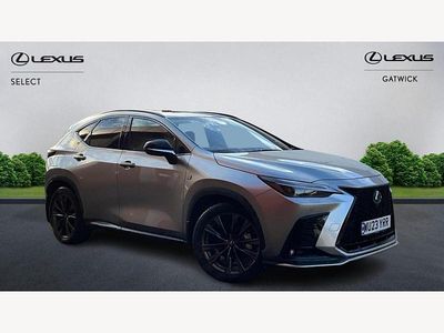Silver Used 2023 Lexus NX450h+ Sport Line SUV | £43,930 (Fair price)