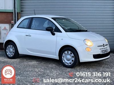 White Used 2015 Fiat 500 Pop Hatchback | £3,595 (Good price)